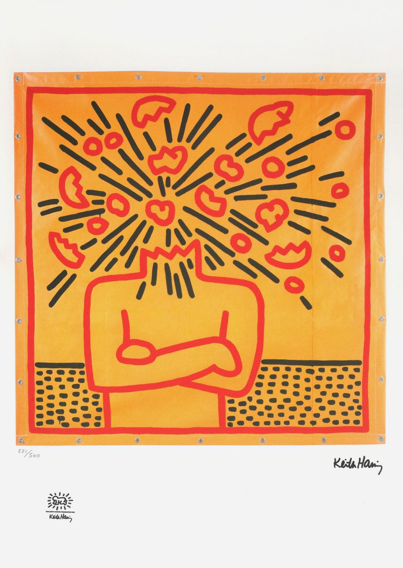 Keith Haring, Don't see, don't hear, don't speak