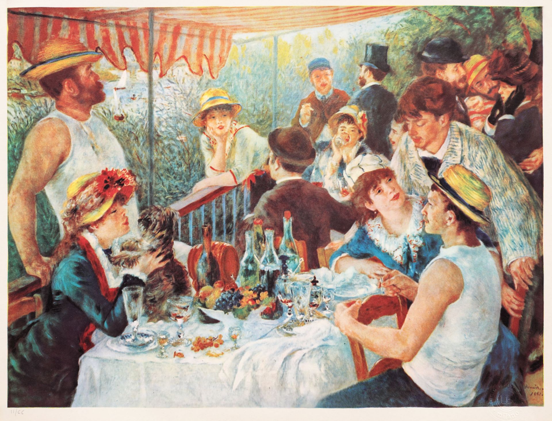 Pierre Auguste Renoir, Luncheon of the Boating Party