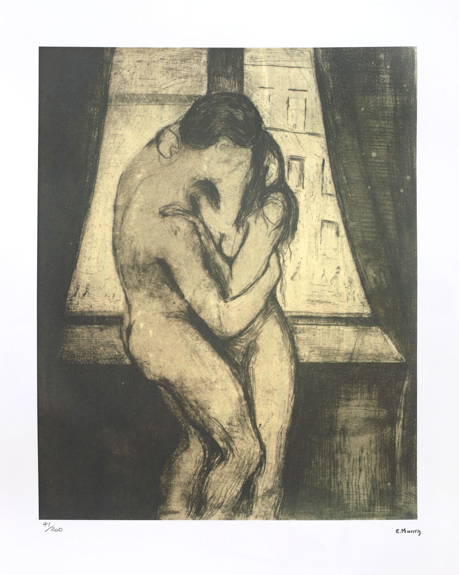 Edvard Munch, The Kiss