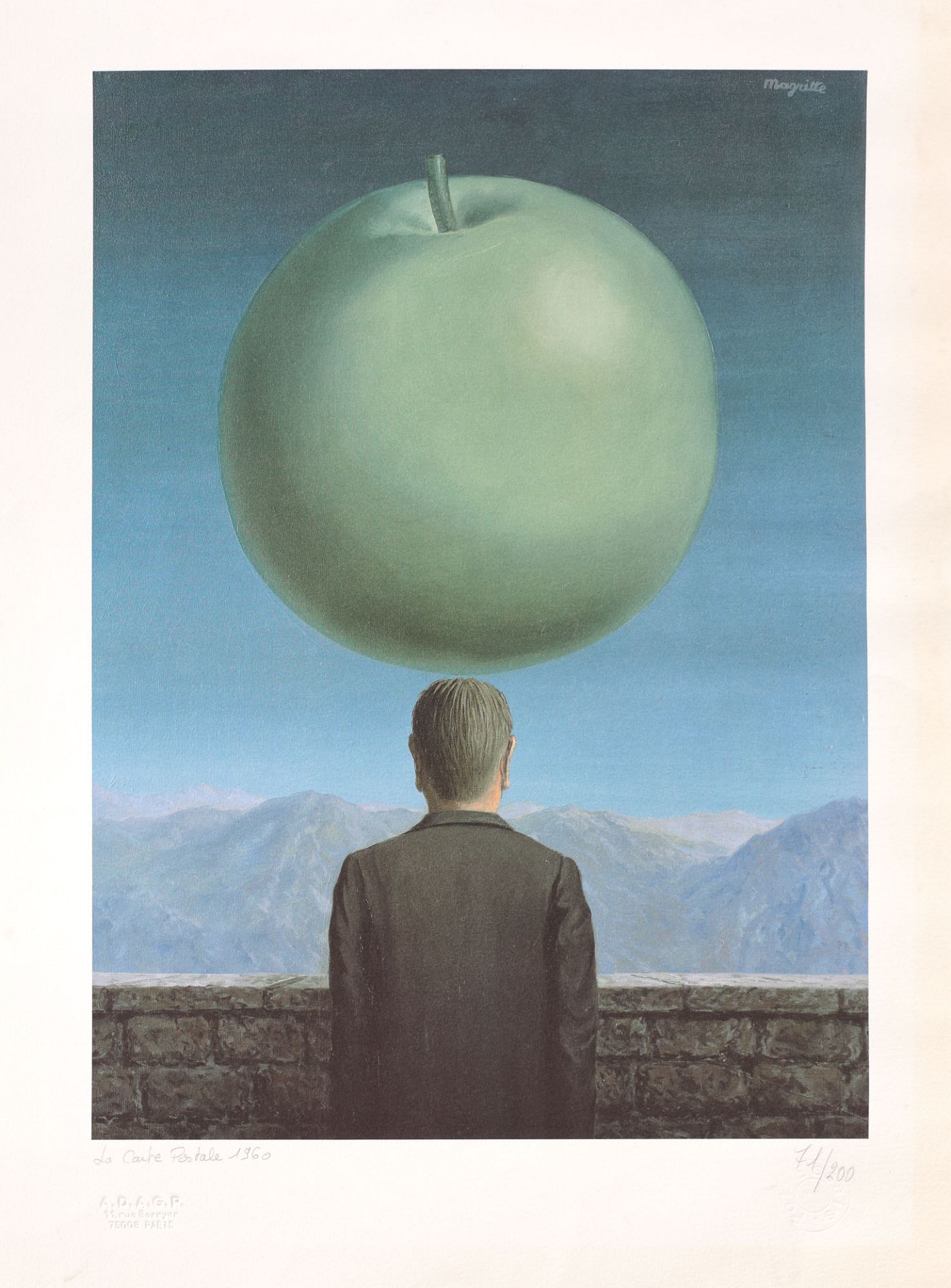 René Magritte, Postcard