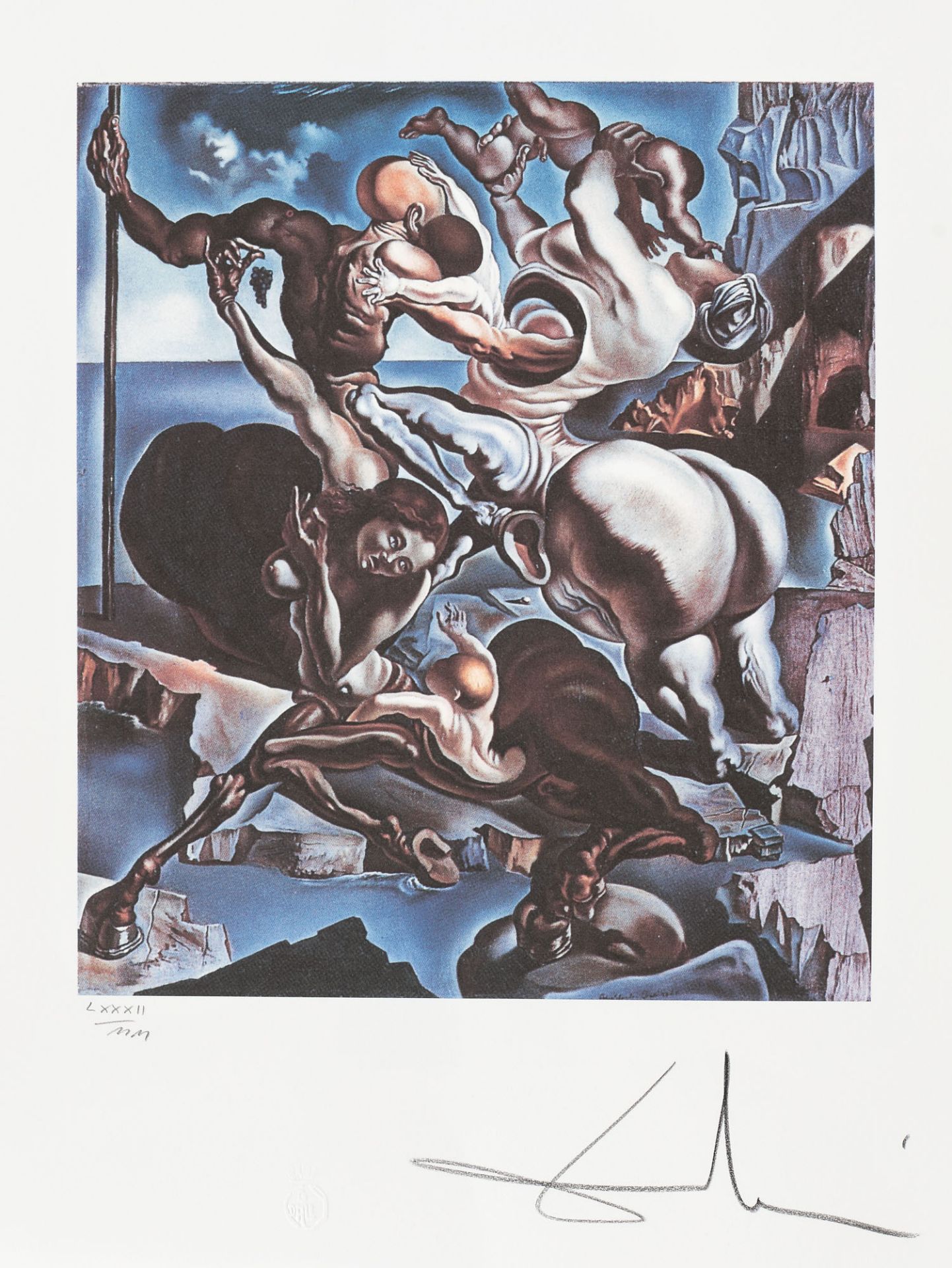 Salvador Dalí, Family of Marsupial Centaurs