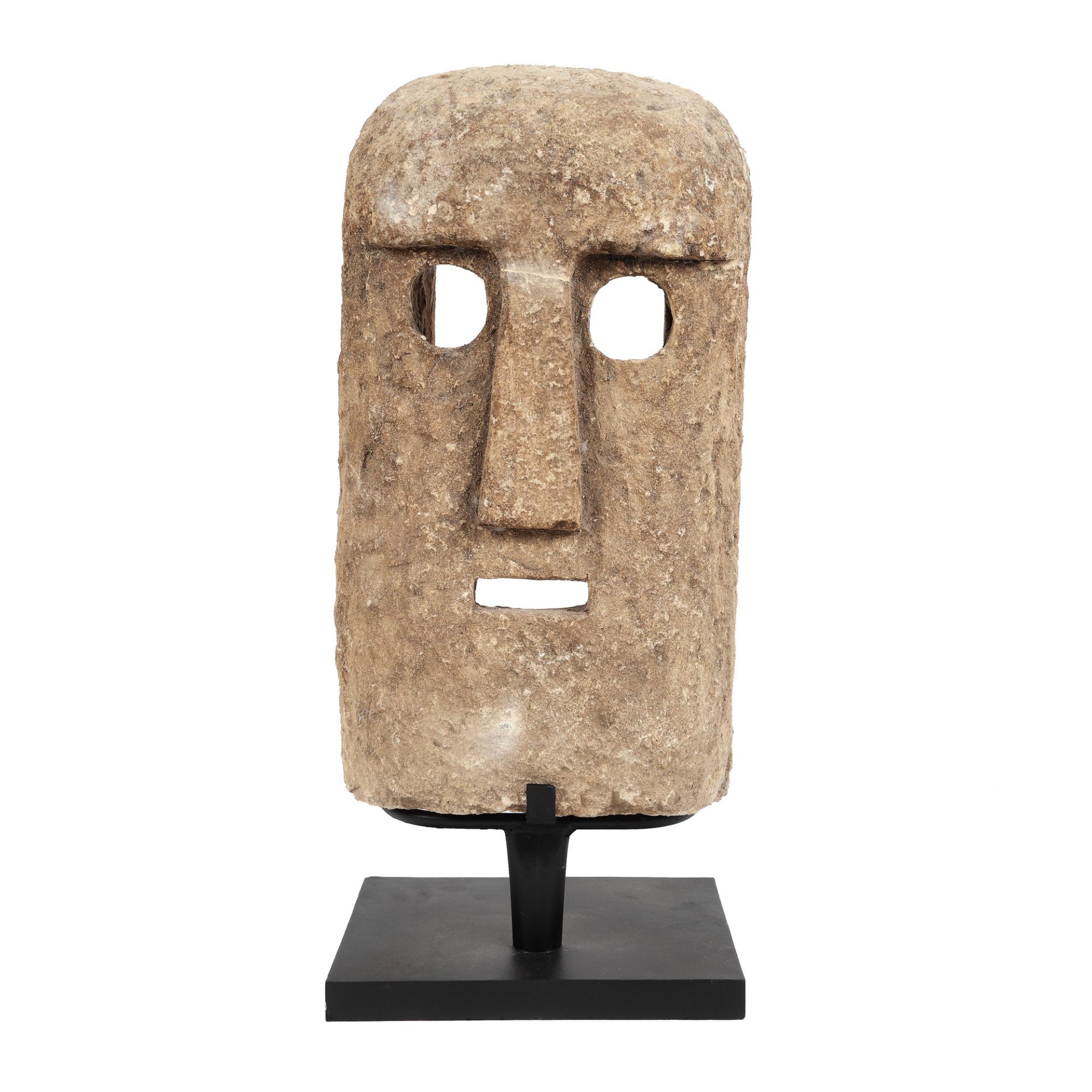 Stone mask, Oceania, early 20th century