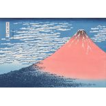 Red Fuji from the series "The 35 views of Mount Fuji"