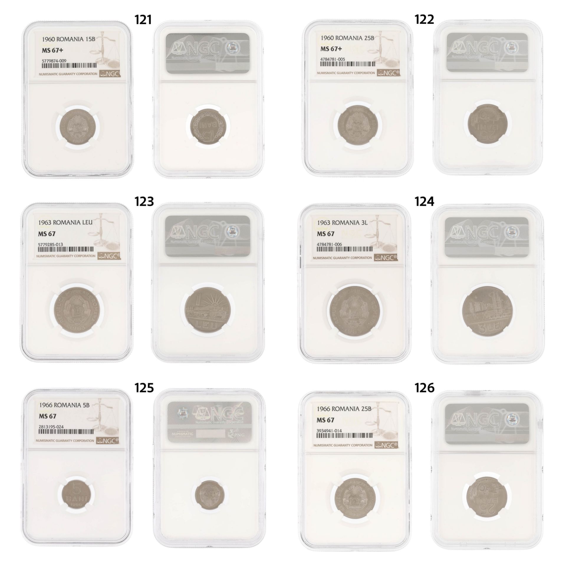 Unique lot, integral, numismatic collection, 133 pieces, mostly silver, Romania, 1867-1982 - Image 28 of 29