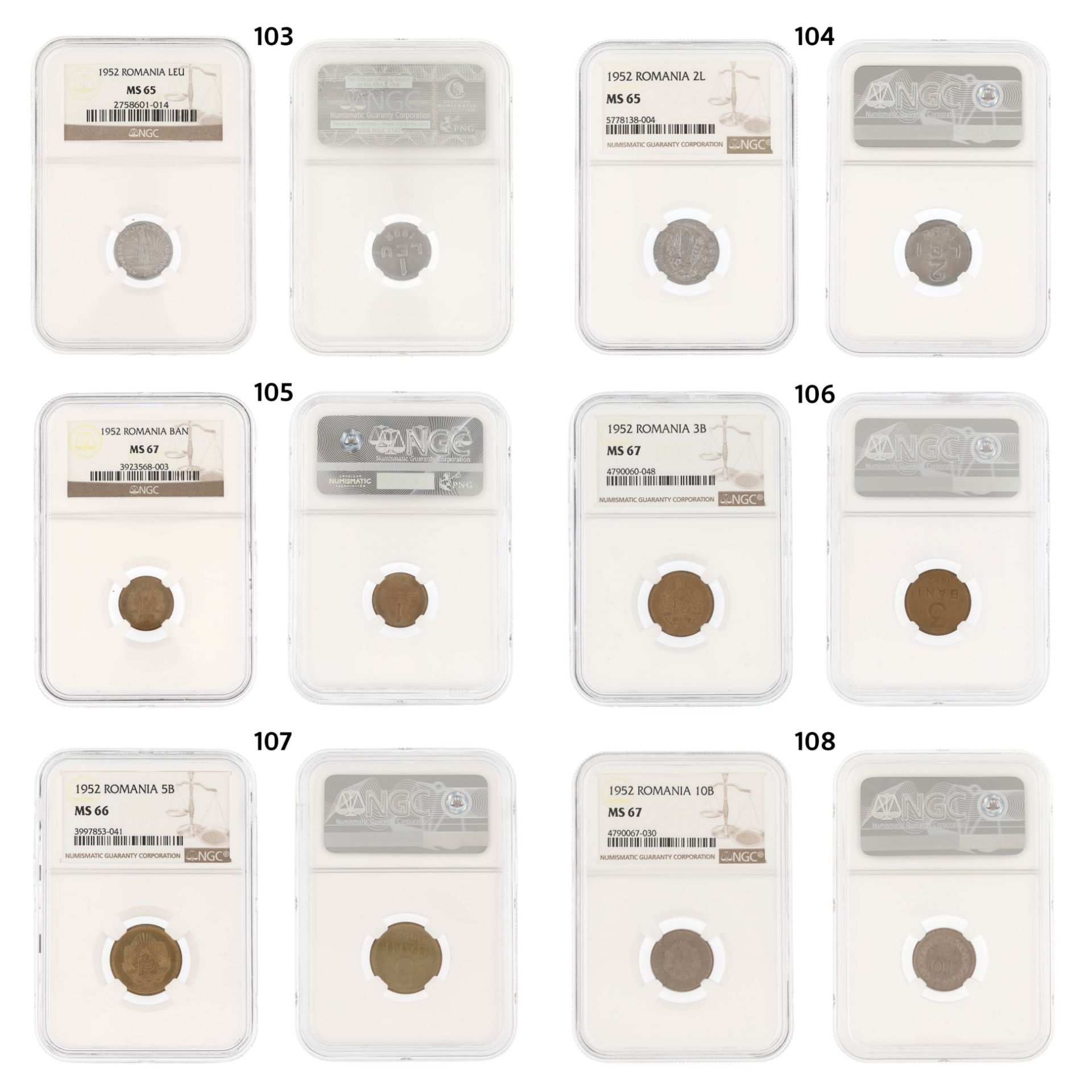 Unique lot, integral, numismatic collection, 133 pieces, mostly silver, Romania, 1867-1982 - Image 18 of 29