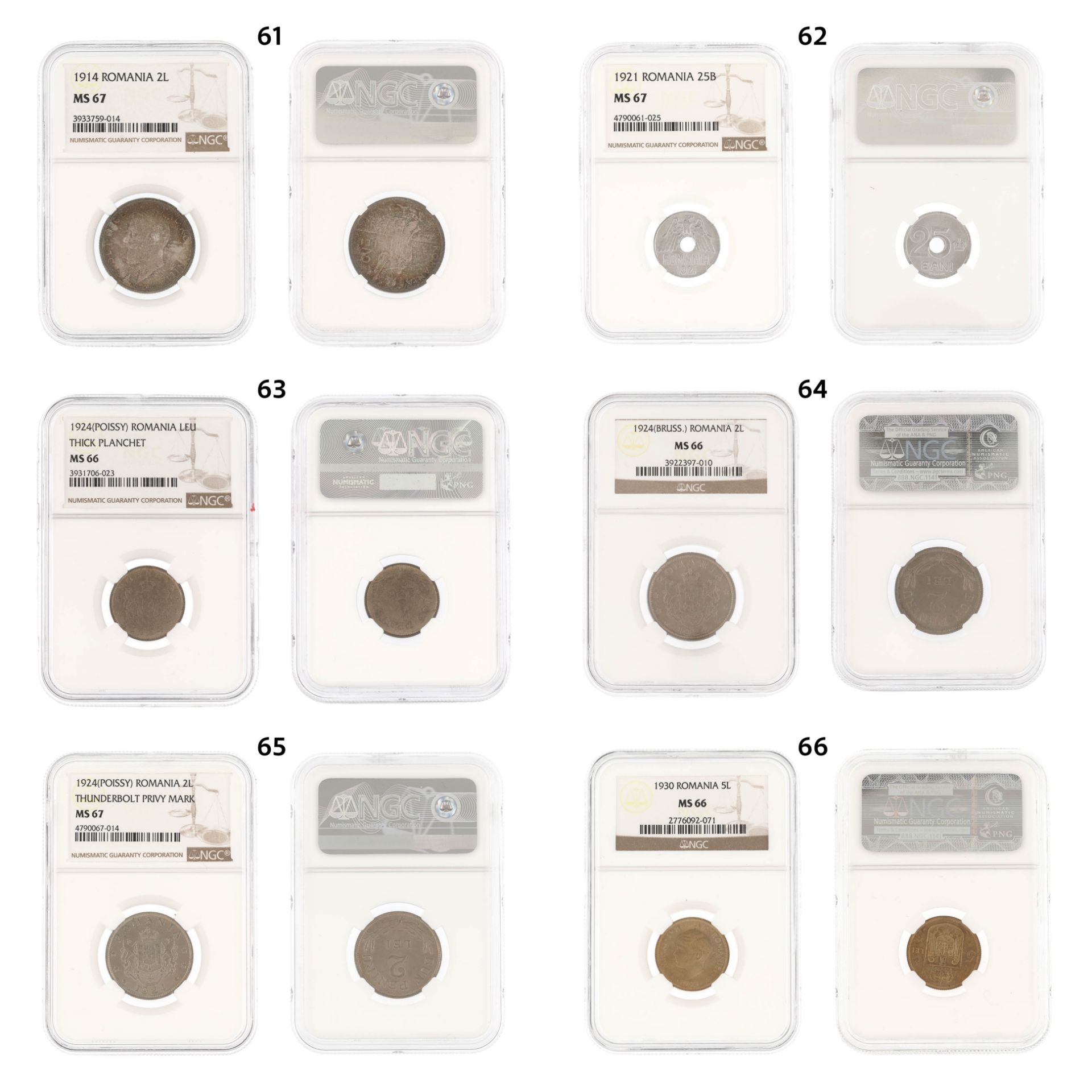 Unique lot, integral, numismatic collection, 133 pieces, mostly silver, Romania, 1867-1982 - Image 12 of 29