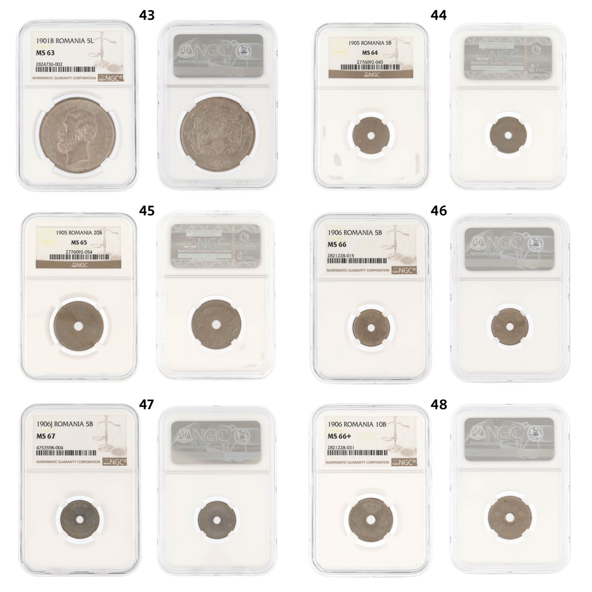 Unique lot, integral, numismatic collection, 133 pieces, mostly silver, Romania, 1867-1982 - Image 10 of 29