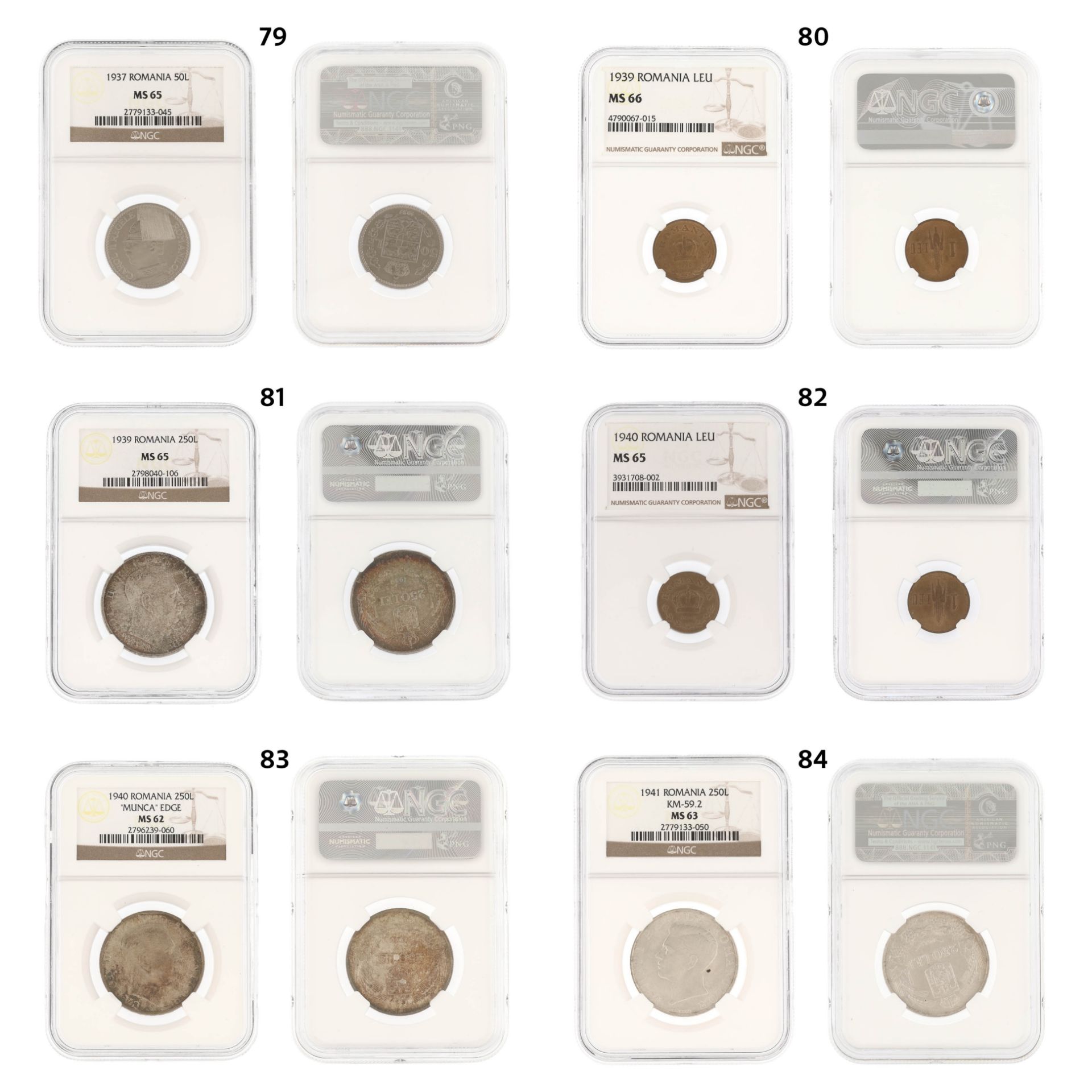 Unique lot, integral, numismatic collection, 133 pieces, mostly silver, Romania, 1867-1982 - Image 16 of 29