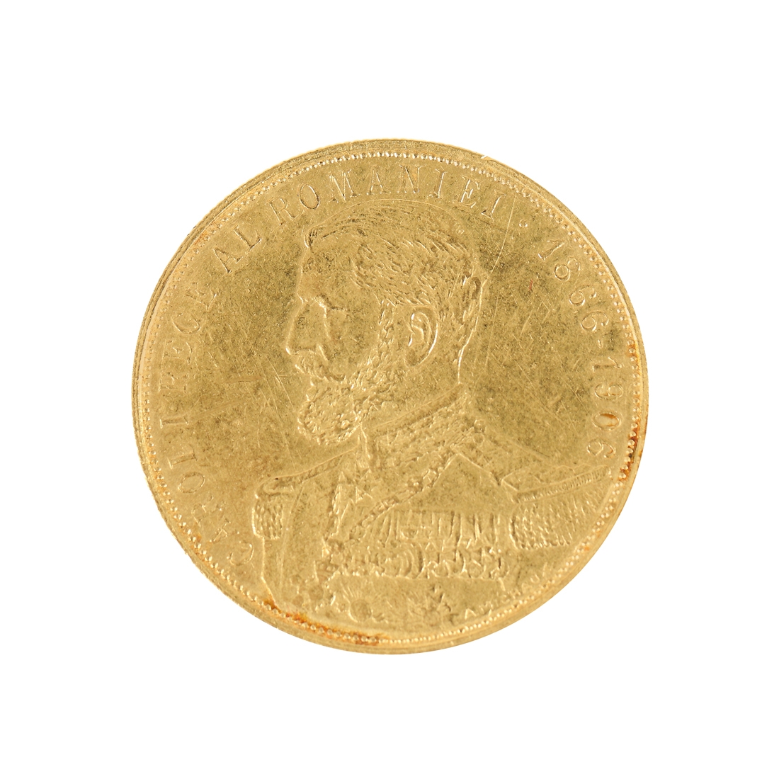 25 Lei 1906 coin, gold - Image 2 of 3