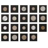 Lot of nineteen coins, R.P.R. - R.S.R. period