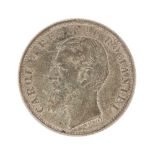 1 Leu 1900 coin, silver