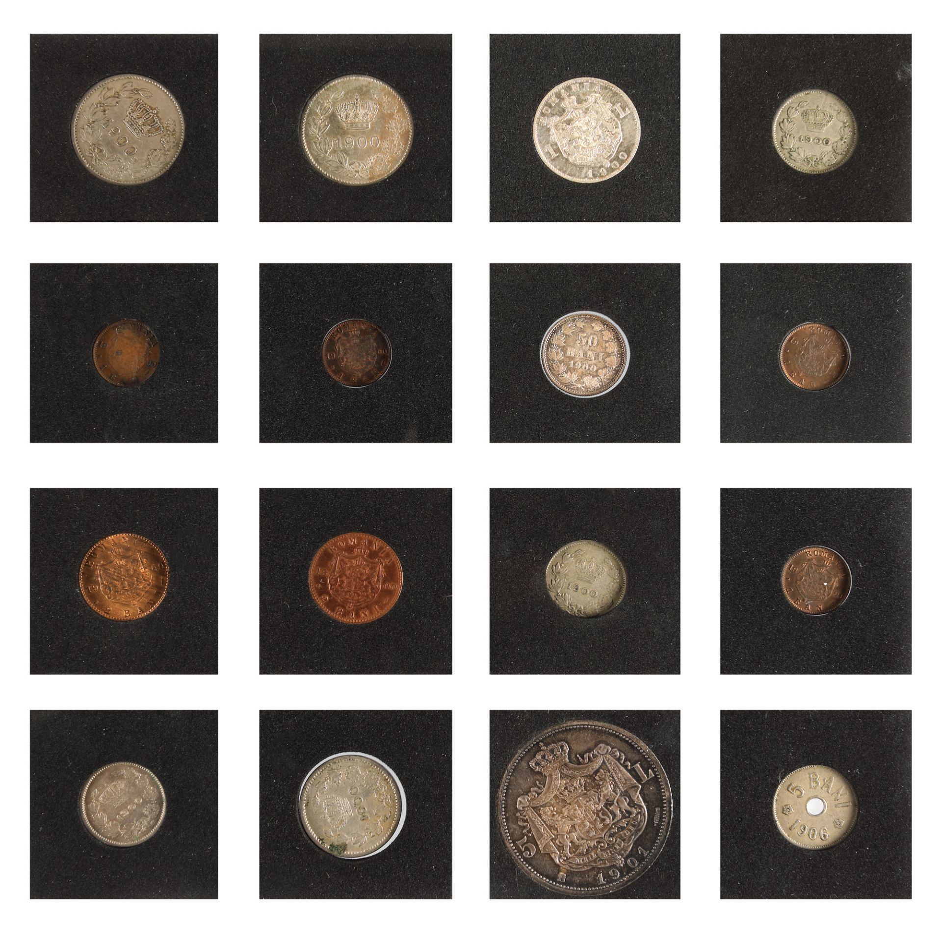 Lot consisting of fifty-eight coins, Carol I King period, 1900-1914 - Image 2 of 9