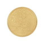 BNR commemorative coin, Accession to the European Union, 2007, gold