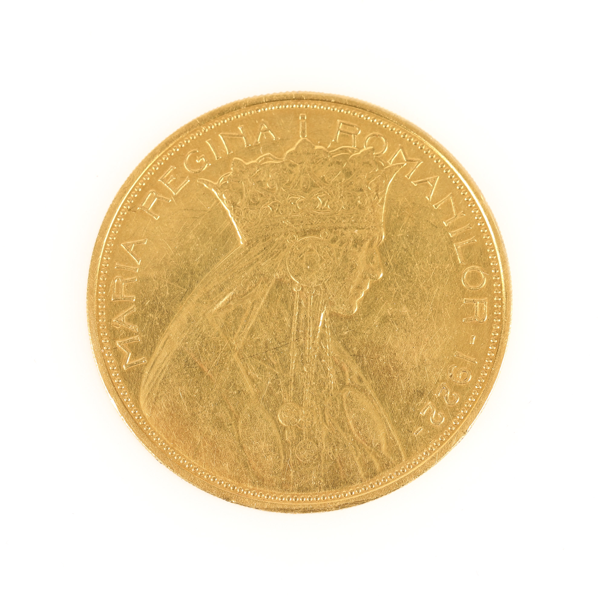 50 Lei 1922 coin, gold - Image 3 of 3