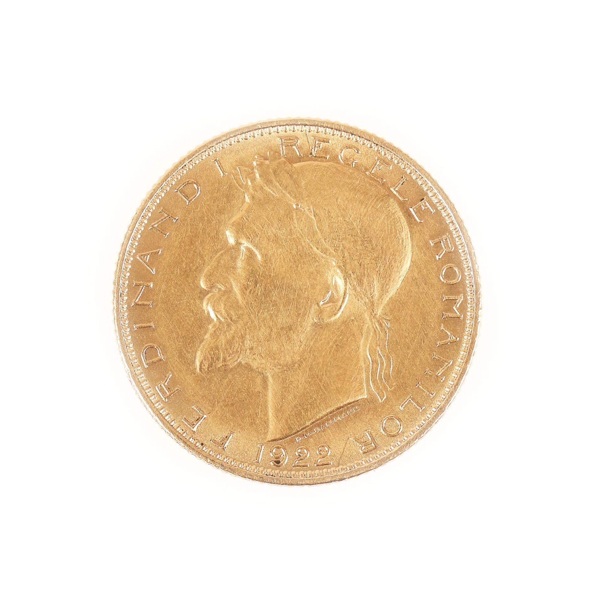 20 Lei 1922 coin, gold - Image 2 of 3
