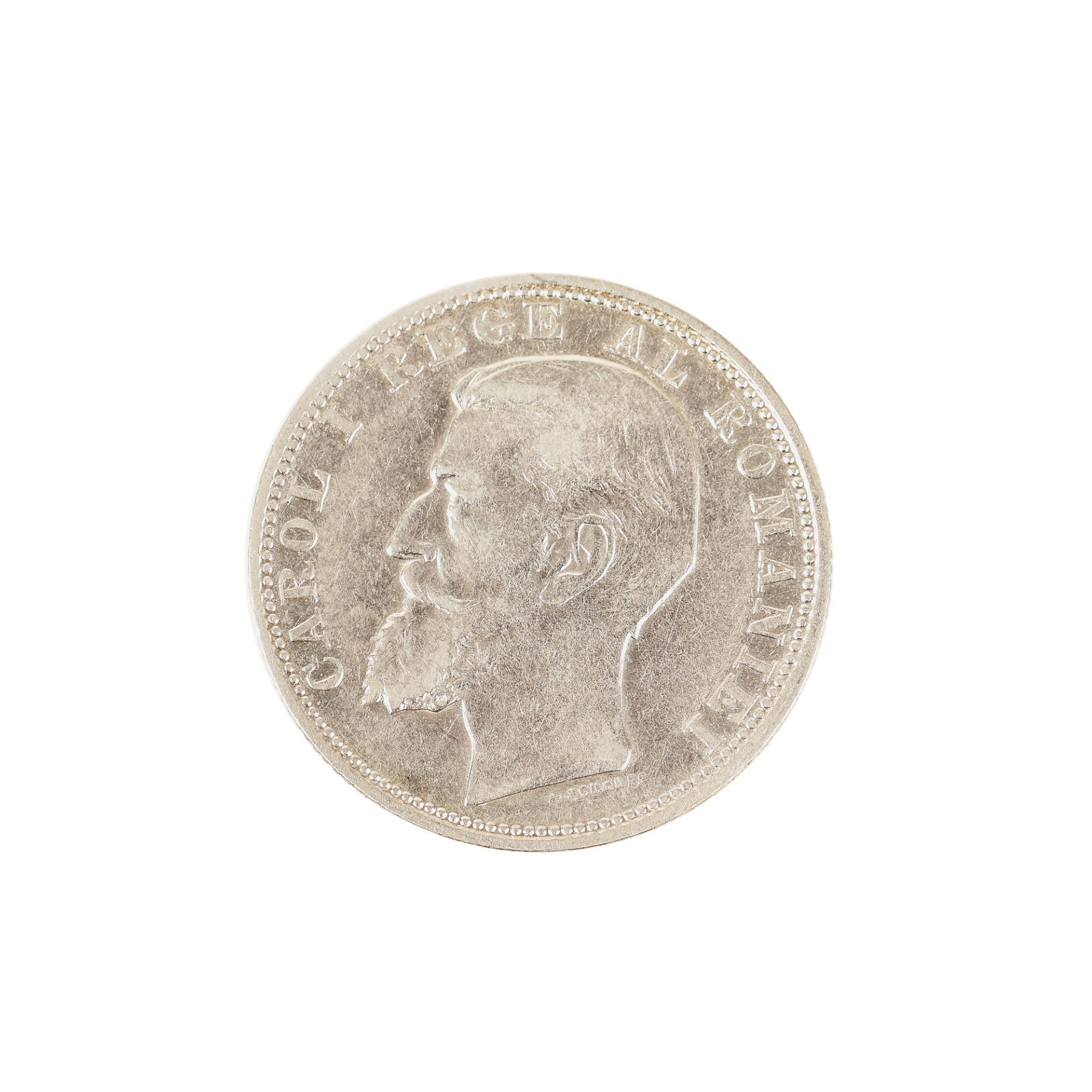 2 Lei 1900 coin, silver - Image 2 of 3