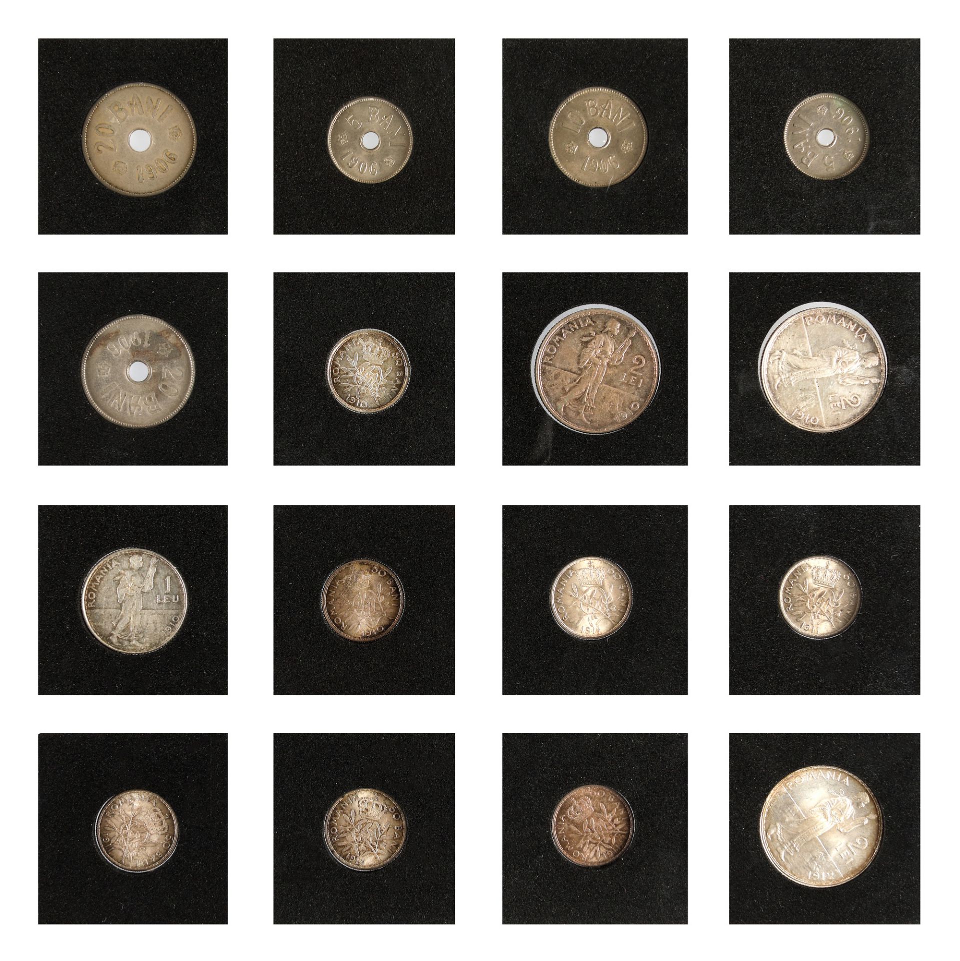 Lot consisting of fifty-eight coins, Carol I King period, 1900-1914 - Image 4 of 9