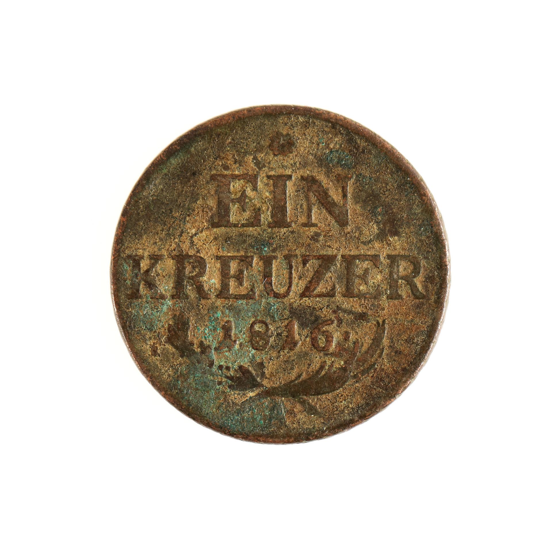 1 Kreuzer coin, Austria, 1816 - Image 2 of 2