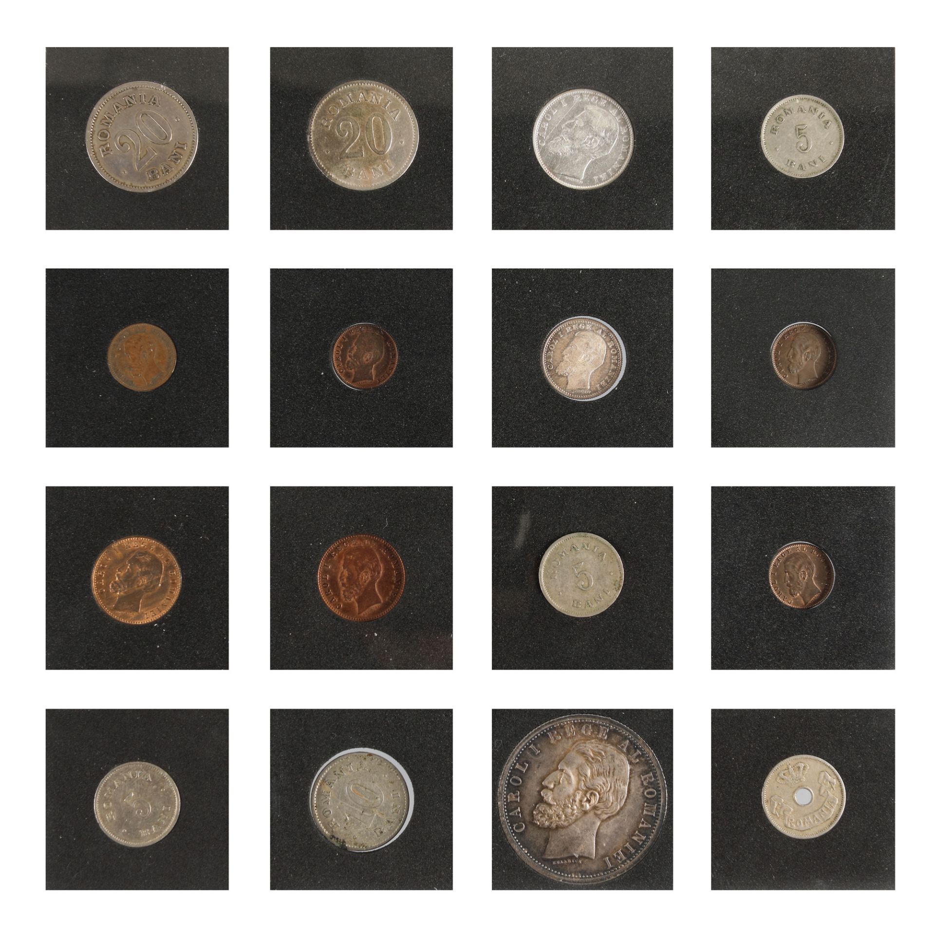 Lot consisting of fifty-eight coins, Carol I King period, 1900-1914 - Image 3 of 9