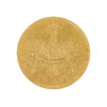 25 Lei 1906 coin, gold