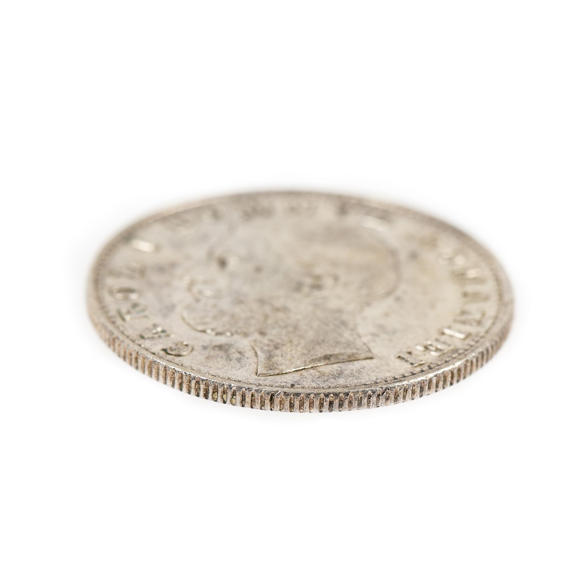 1 Leu 1870 coin, silver - Image 3 of 3