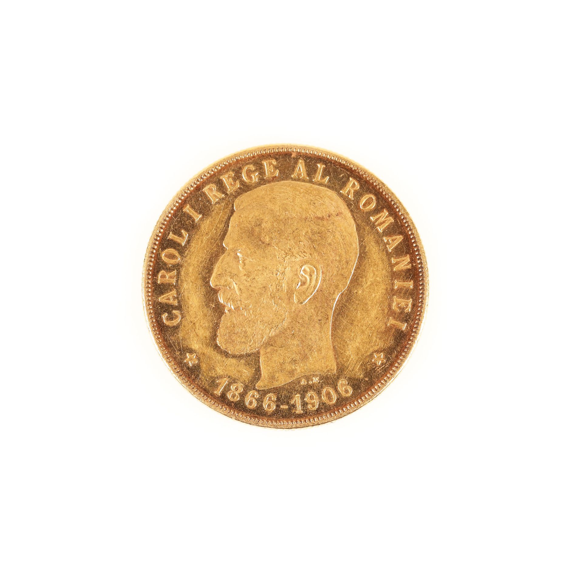 100 Lei 1906 coin, gold - Image 2 of 3