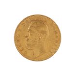 20 Lei 1870 coin, gold