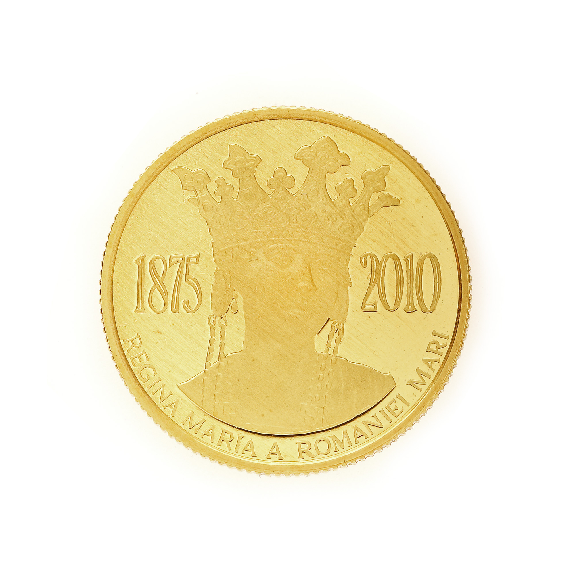 BNR commemorative gold coin, Queen Mary, 2010