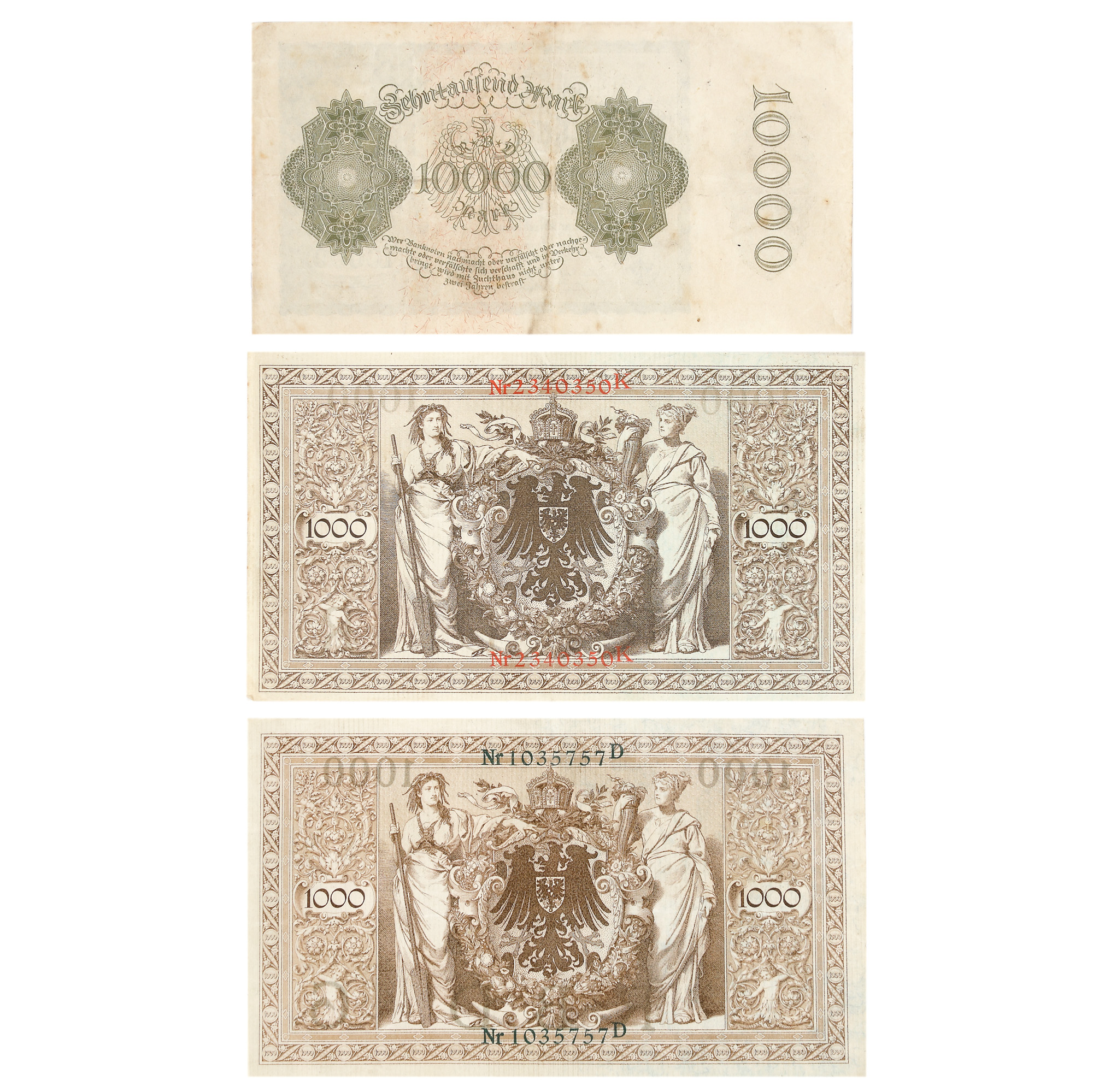 Collection of 143 banknotes, Europe and Asia, the first half of the 20th century - Image 19 of 20