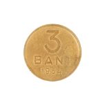 3 Bani 1954 coin