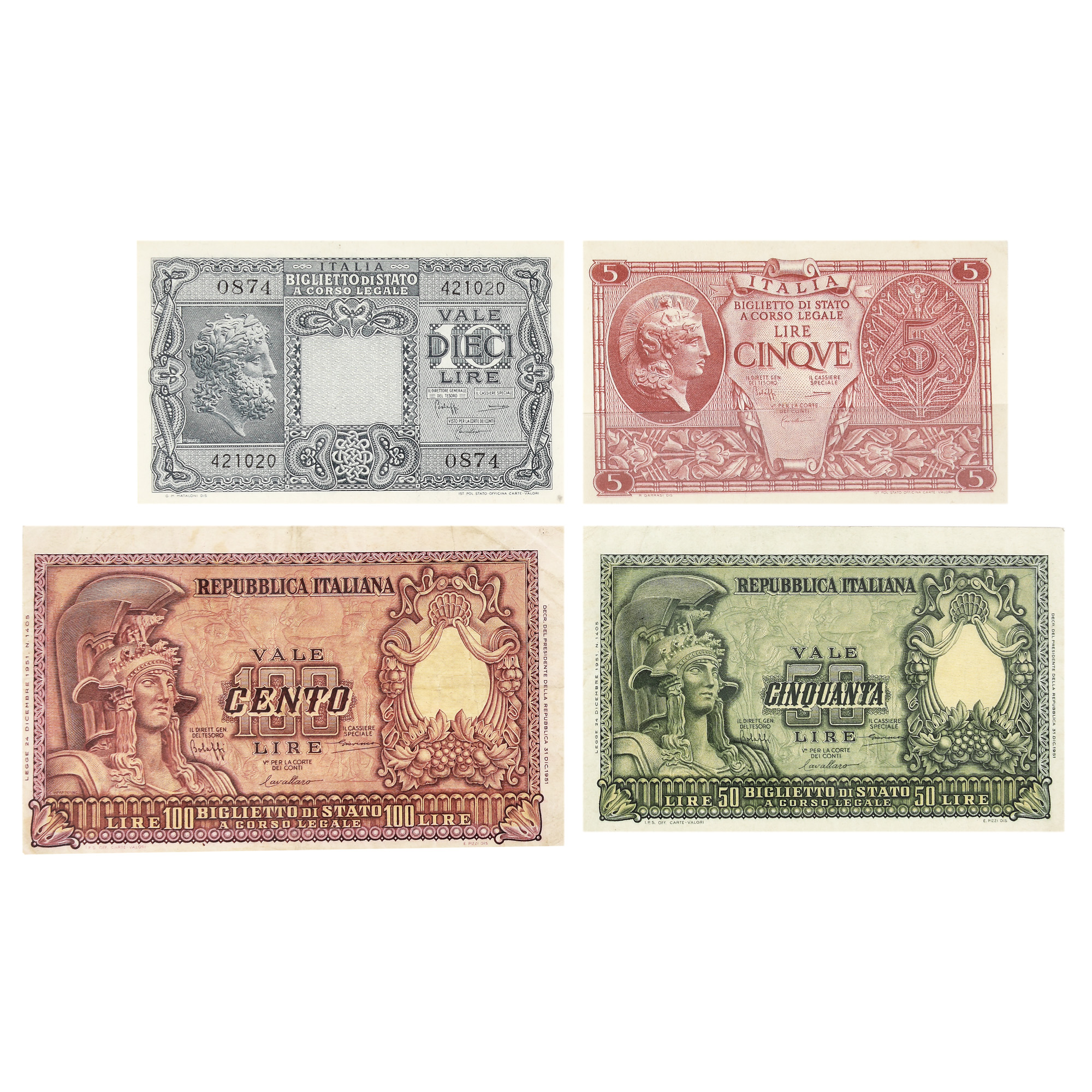Collection of 143 banknotes, Europe and Asia, the first half of the 20th century - Image 11 of 20