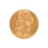 100 Lei 1922 coin, gold