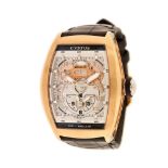 Cvstos Twin Time Re-Belle wristwatch, rose gold, men