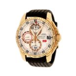 Chopard Mille Miglia Gran Turismo XL wristwatch, rose gold, men, limited edition 443/500