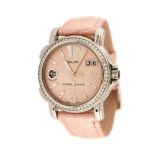 Ulysse Nardin Dual Time wristwatch, women, decorated with diamonds