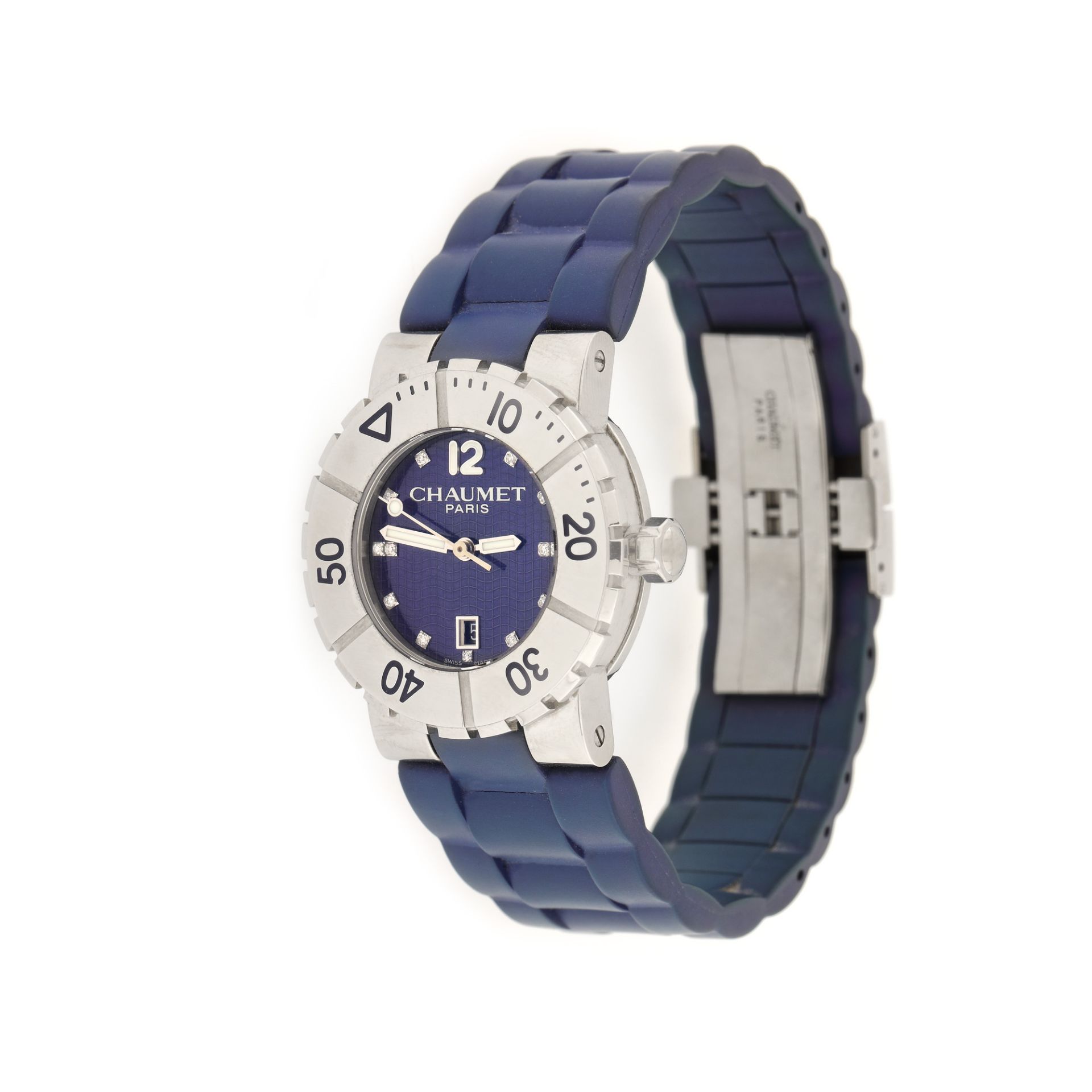 Chaumet Class One, decorated with diamonds wristwatch, women