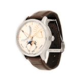 Maurice Lacroix Masterpiece Lune Retrograde wristwatch, men