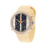 Ikepod Hemipode Cunningham wristwatch, titanium, men, limited edition 195/888