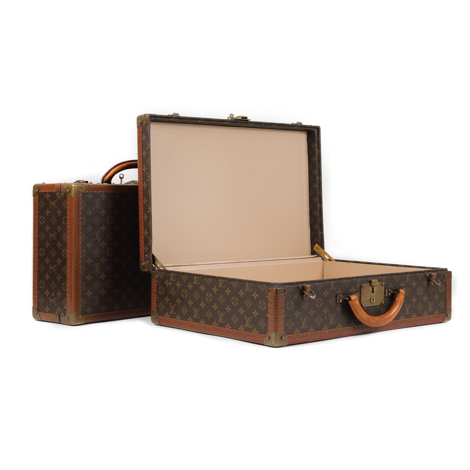 Pair of Louis Vuitton suitcases for travel - Image 6 of 8