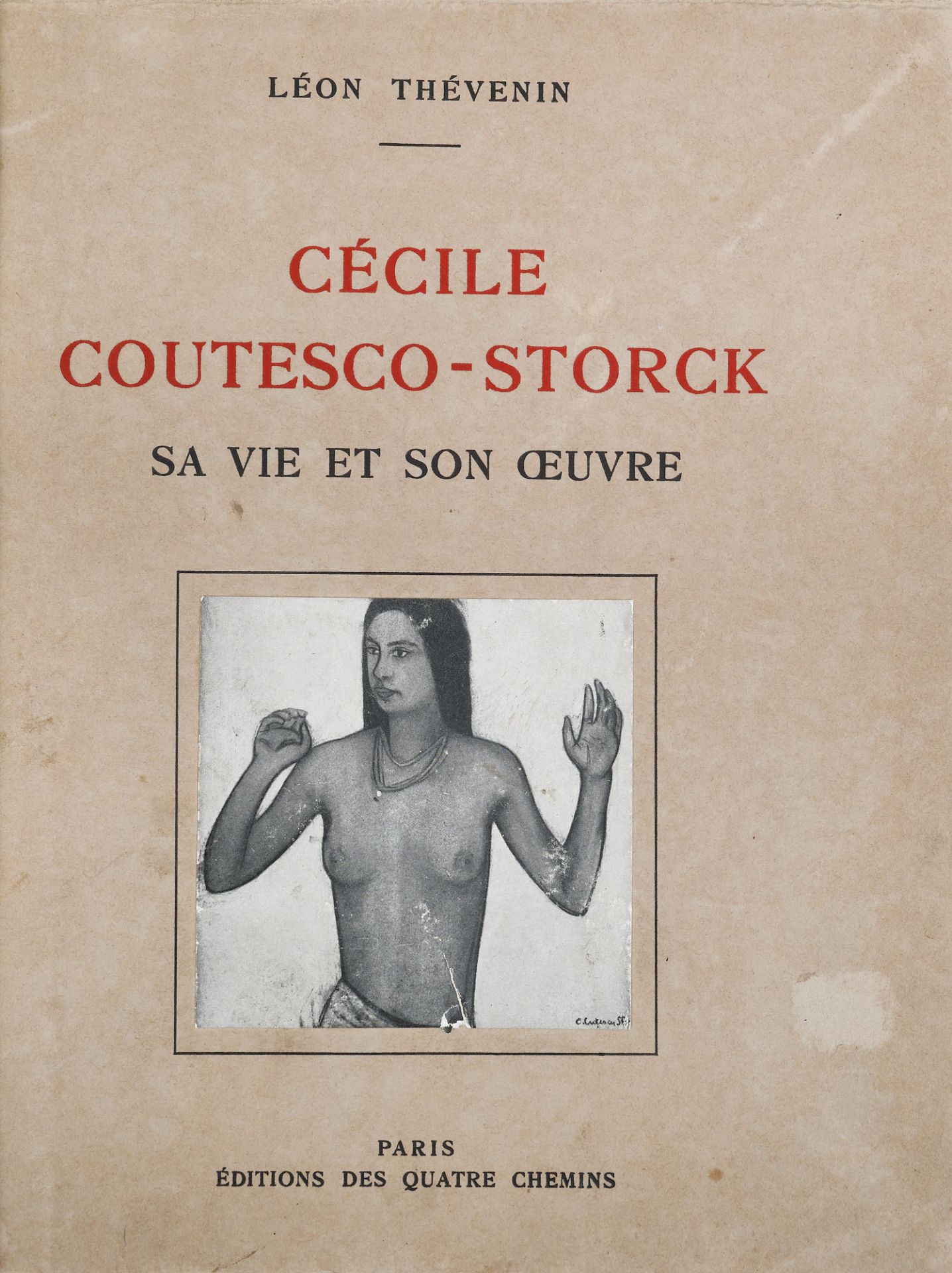"Cecilia-Cu?escu Storck - sa vie et son oeuvre", by Leon Thevenin, French, Paris, 1932, with 51 lith - Image 2 of 5