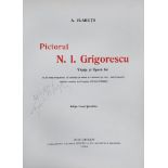 "Pictorul N. I. Grigorescu - viea?a ?i opera lui", by A. Vlahu??, Bucharest, 1910, with 20 photograv