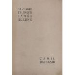 "Strig?ri trupe?ti lâng? glezne", by Camil Baltazar, with illustrations by Mac Constantinescu, Bucha