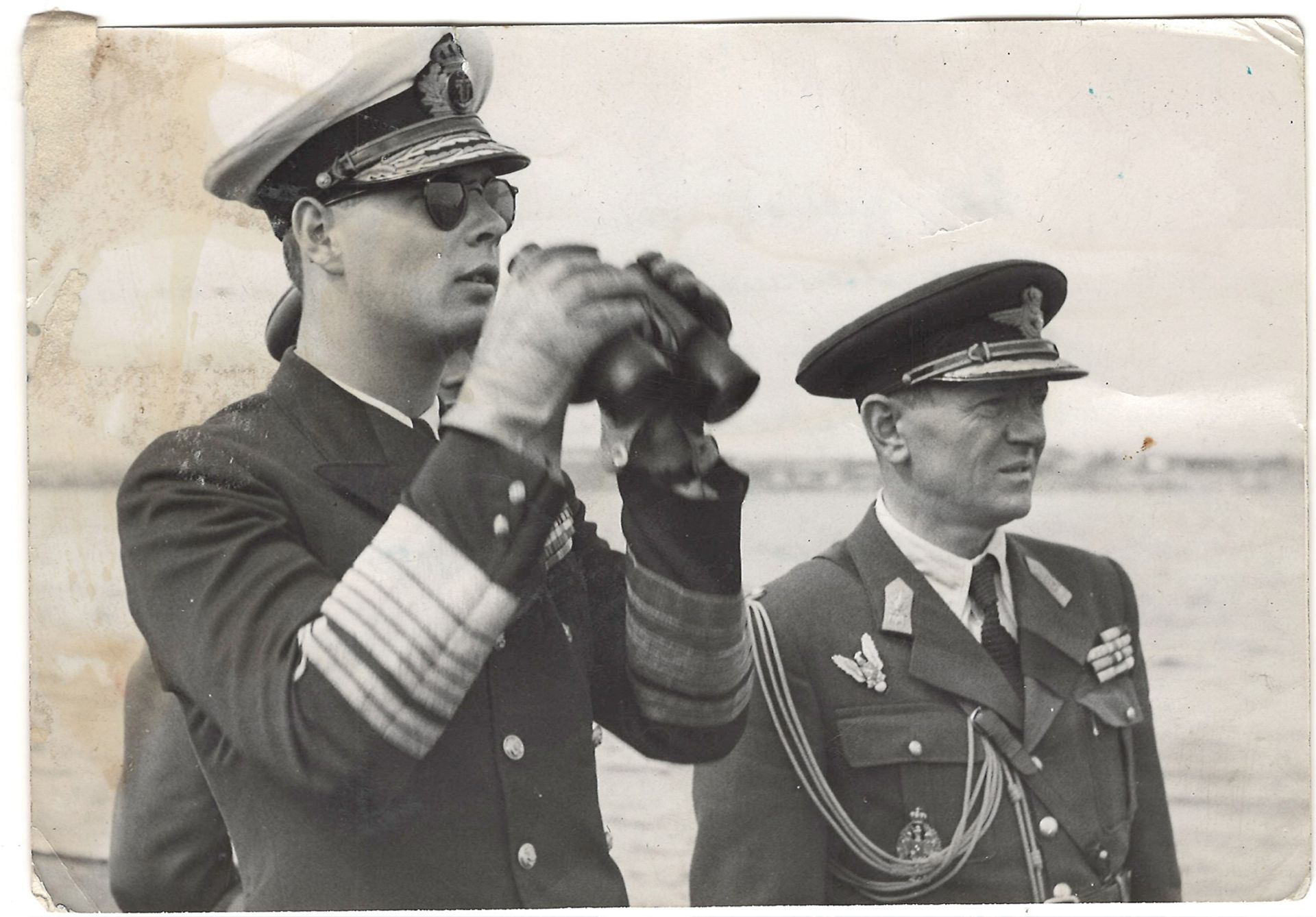 Photograph "Michael I of Romania". August, 1944. 12x17 cm.