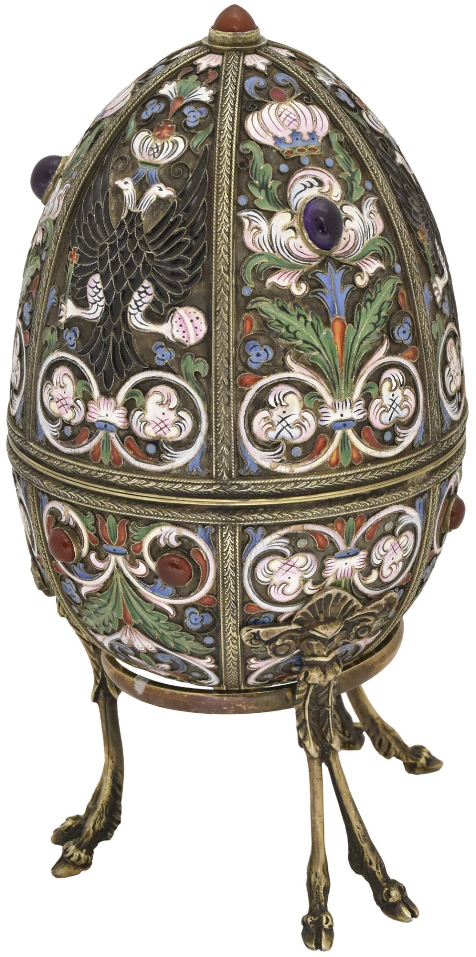 [Russian]. Easter Egg with Imperial Eagle. Russia, Saint-Petersburg. 20th century. 