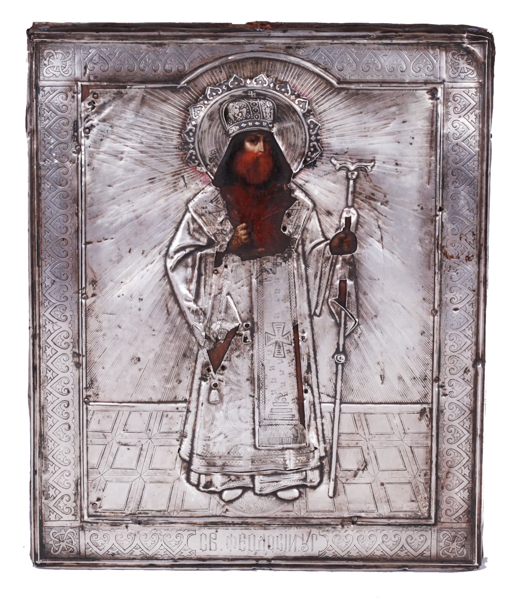 Russian icon "Saint Feodosij of Uglich"