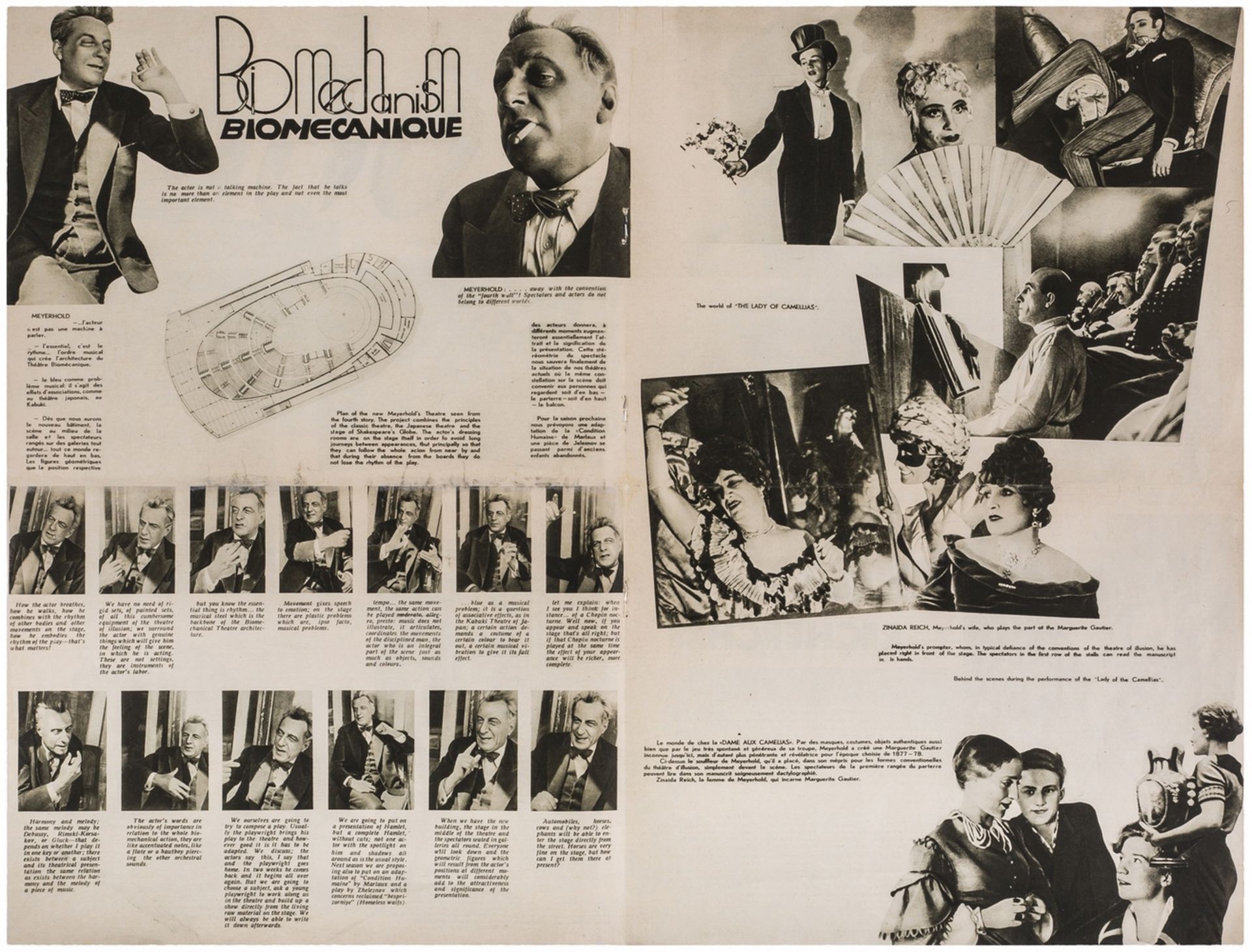 New trends in the soviet theatre : Intourist pictorial. - Ì.: Vneshtorgizdat, [1933]. - [16] pp. : i - Bild 2 aus 3