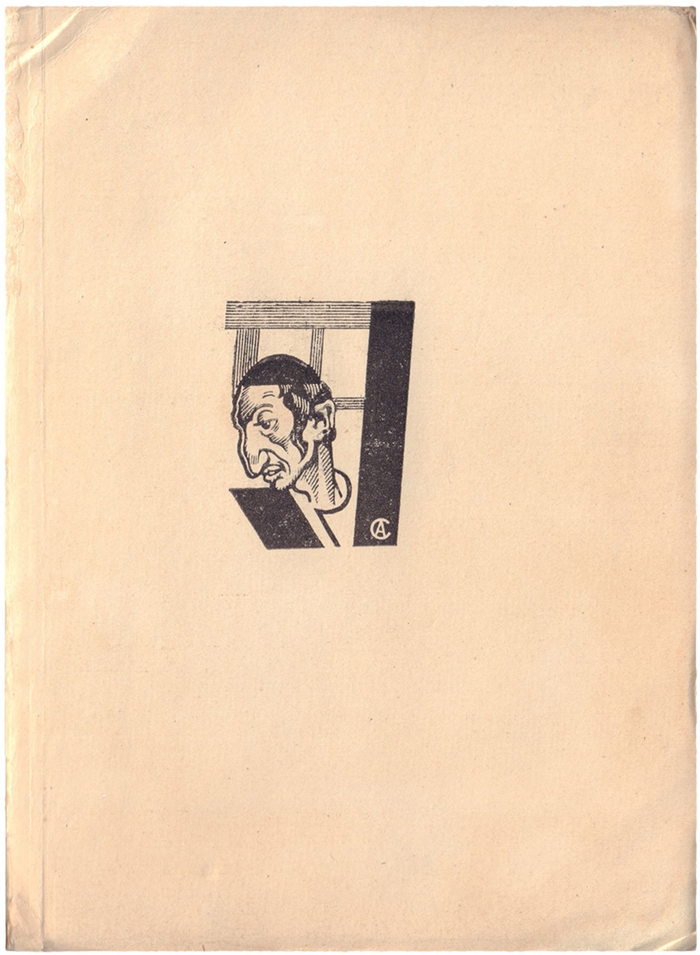 [Strakhov, A. design. Soviet Union]. Utkin, I.P. Novel about ginger Motel. - [Kharkiv], 1928. - [2], - Bild 2 aus 3