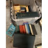 A LARGE QUANTITY OF VINTAGE BOOKS