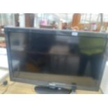 A 36" PANASONIC FLAT SCREEN TELEVISON BELIEVED IN WORKING ORDER BUT NO WARRANTY