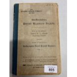 A VOLUME OF 'STAFFORDSHIRE PARISH REGISTERS SOCIETY STOKE ON TRENT 1629 - 1688
